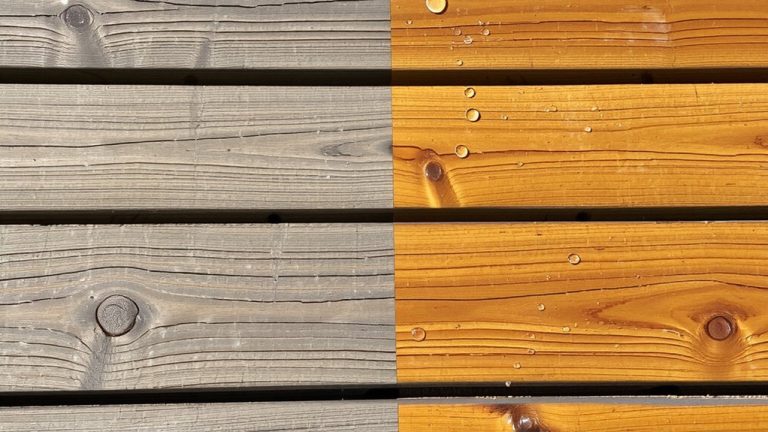 oxygenated brightener deck restoration