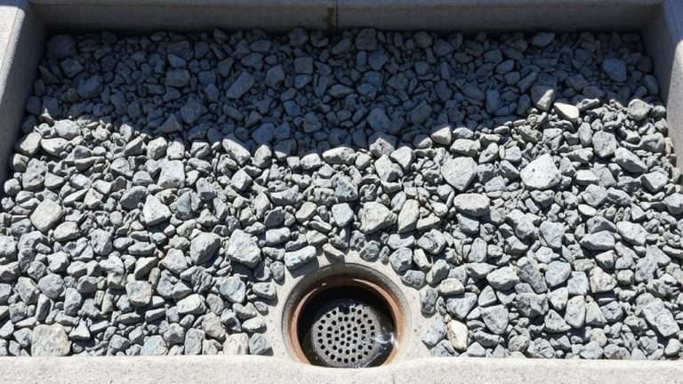perfectly draining gravel for window wells