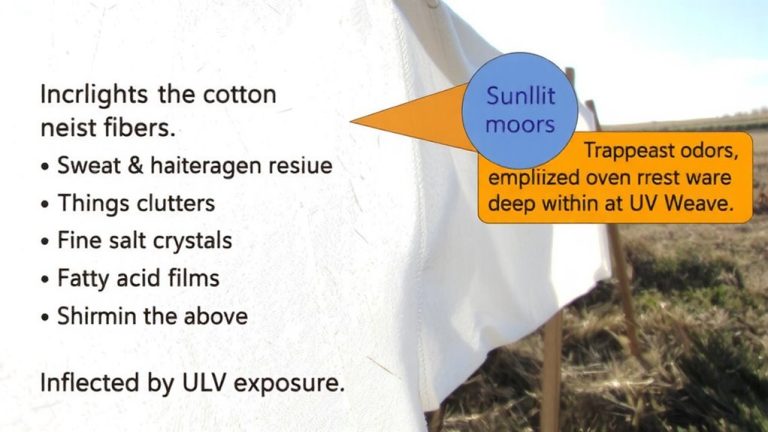 persistent odors despite sunlight