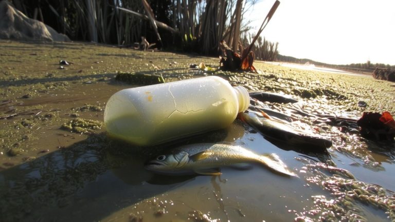 phosphates cause water pollution