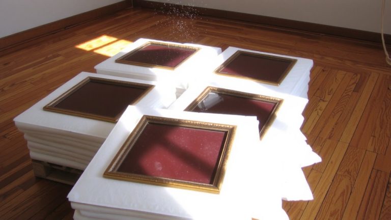 protect edges with padding