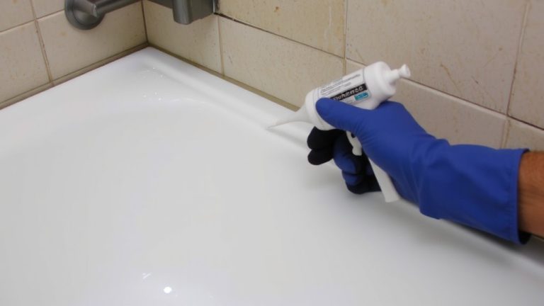 recaulk shower with silicone
