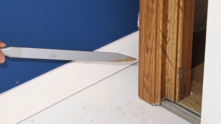 remove baseboards without damage