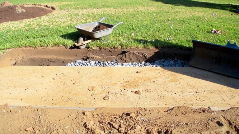 remove grass pave stones