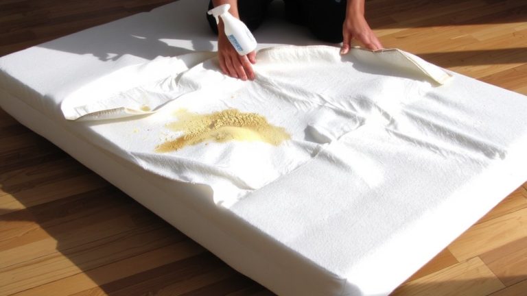 remove urine from mattress effectively