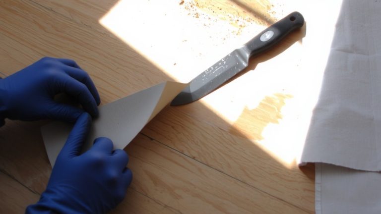 remove vinyl flooring carefully