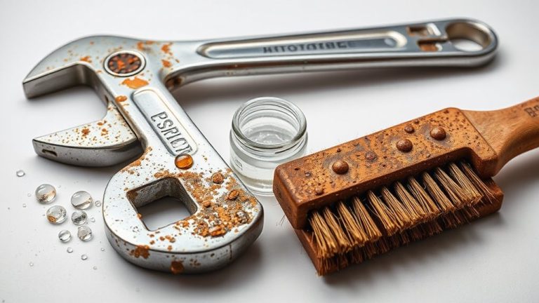 rust removal and restoration tools