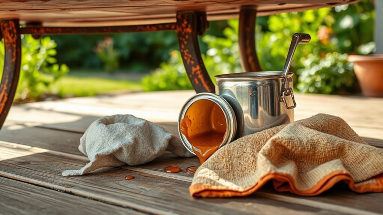 rust removers for outdoor furniture