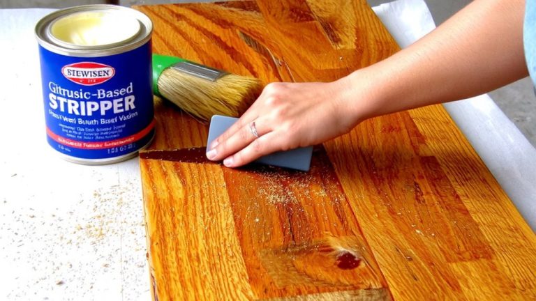 sand and refinish wood