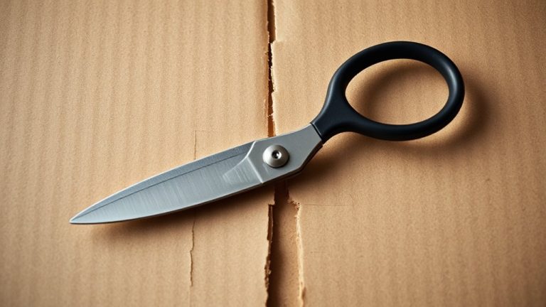 scissors for cutting cardboard