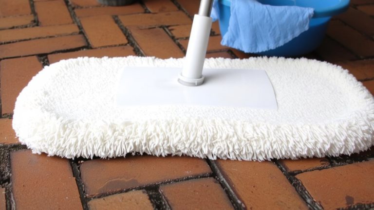 scrub with mild detergent