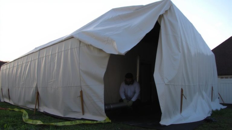 severe infestations require fumigation tenting