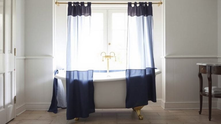 shower curtains for clawfoot tubs