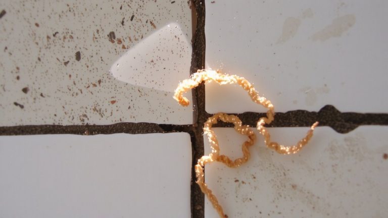 shower steam activates grout bacteria