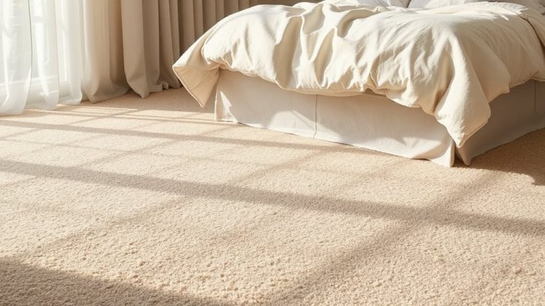 soft plush carpet comfort