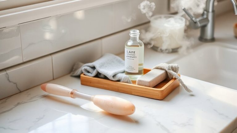 spa inspired cleaning tools