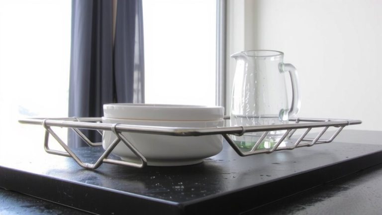 stainless steel dish rack