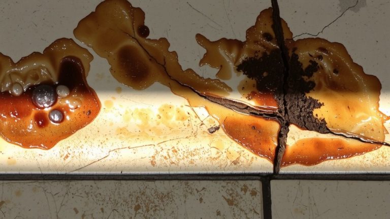 sticky wax traps dirt