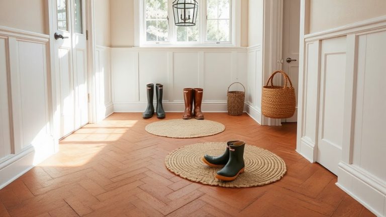 stylish durable mudroom tiles
