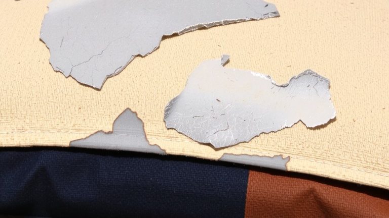 sun faded upholstery color patches
