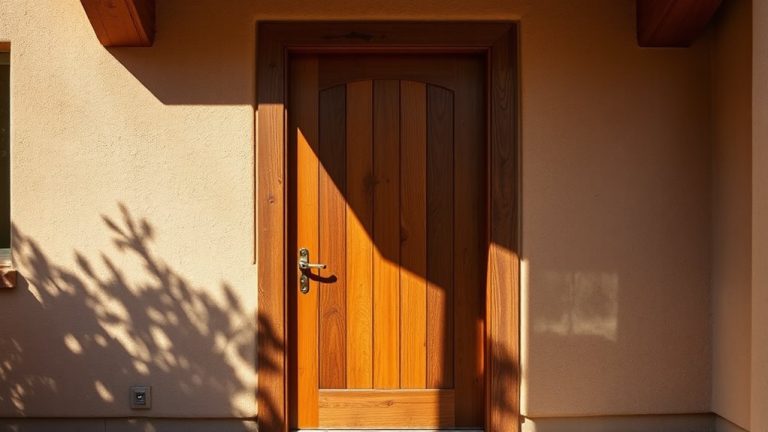 sun resistant exterior doors