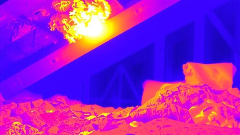 thermal imaging for nest detection