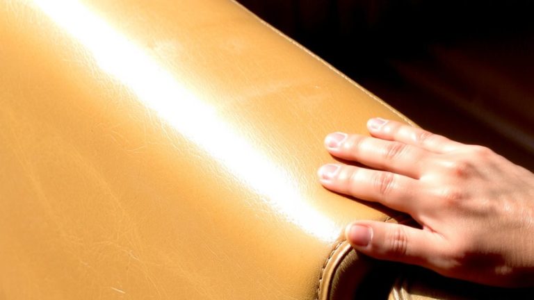 top grain leather sofa