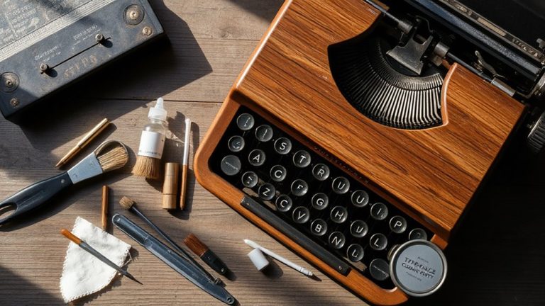 typewriter cleaning essentials for enthusiasts