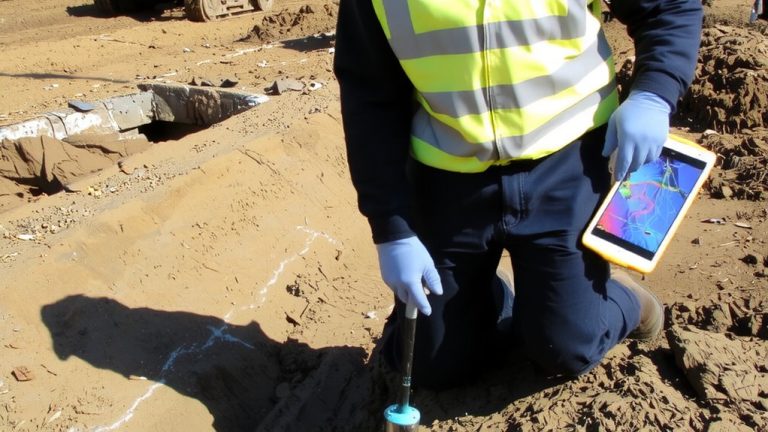 underground pipe mapping system
