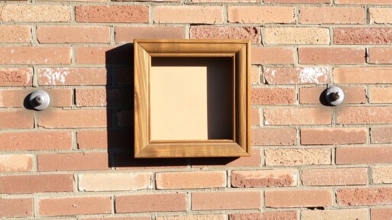 use brick wall anchors