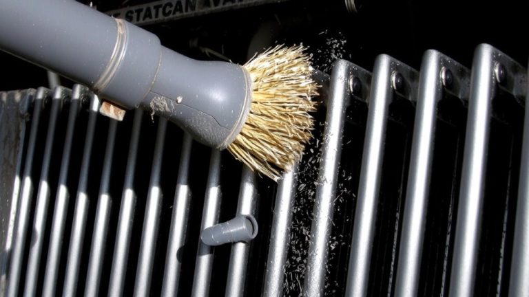 use soft brush carefully