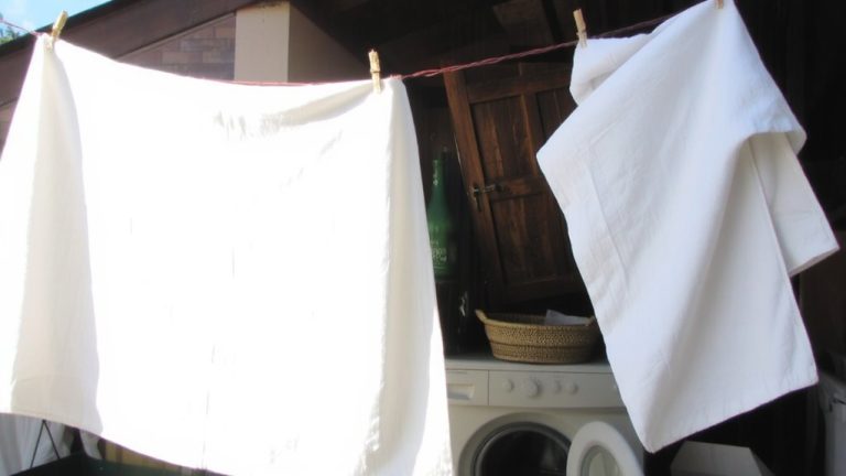 wash with vinegar solution