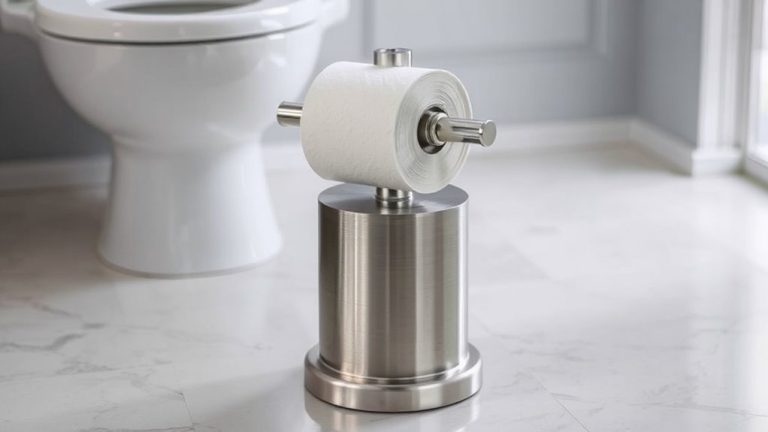 weighted toilet paper holders