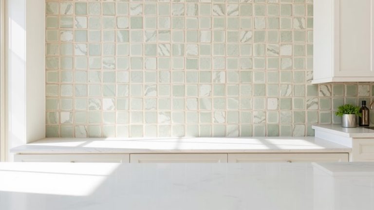 white countertop complement ideas