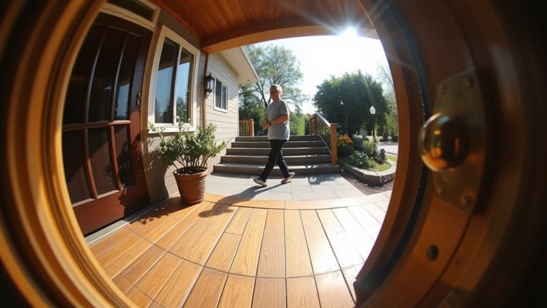 wide angle door peepholes