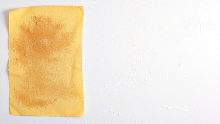 wipe walls with vinegar